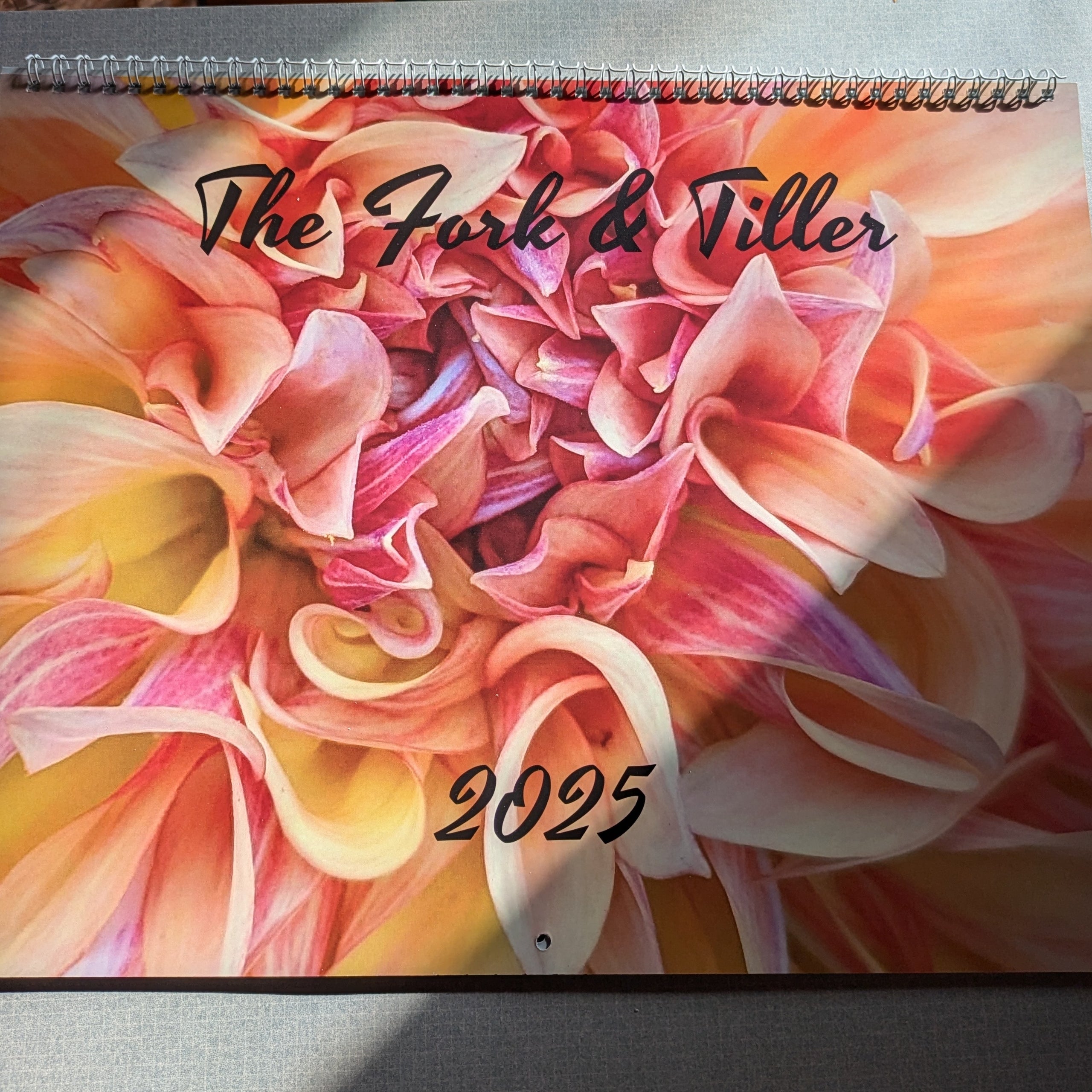 2025 calendar the fork tiller